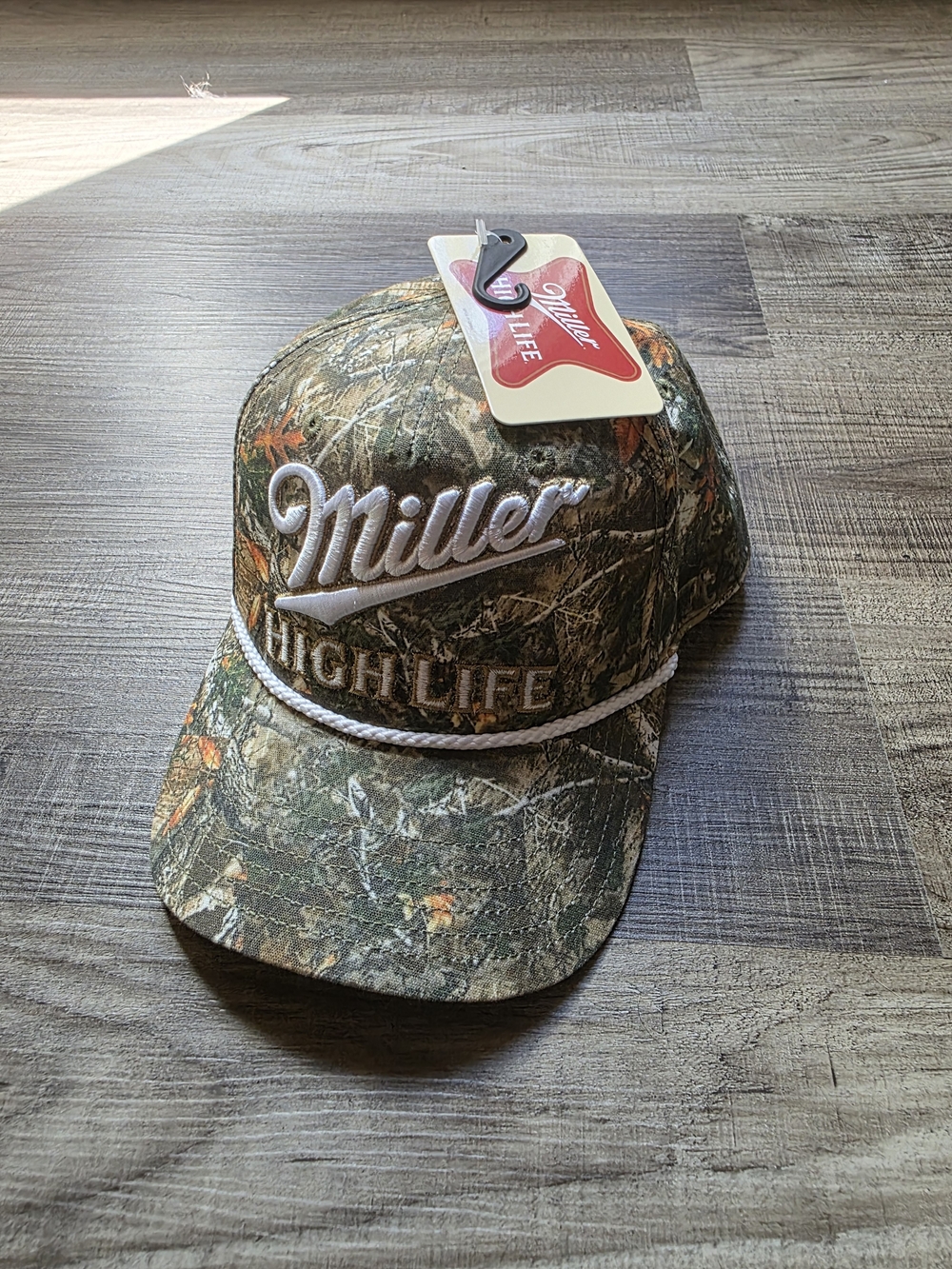 Miller High Life Camo Trucker Hat